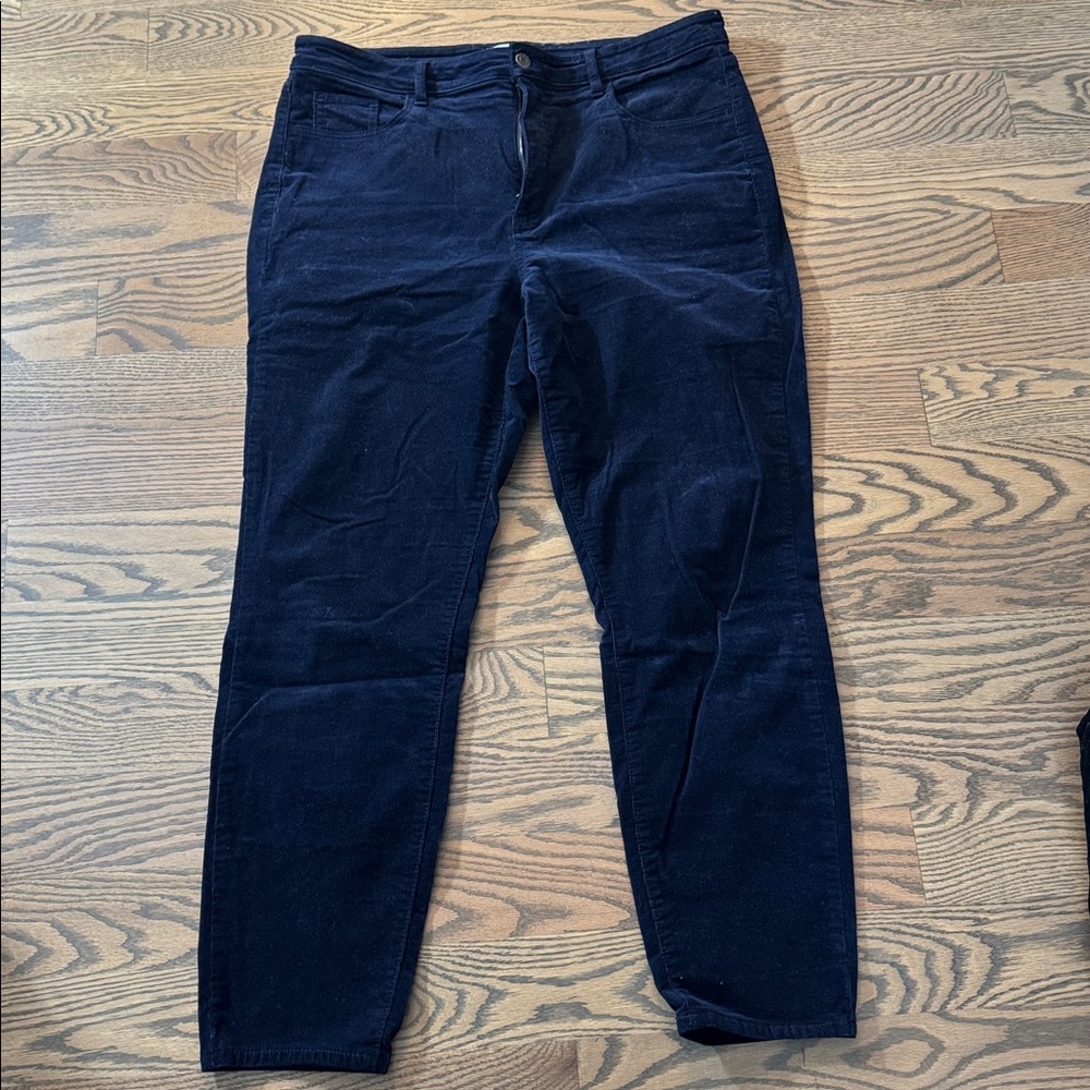 Loft Curvy Skinny Corduroy Pants